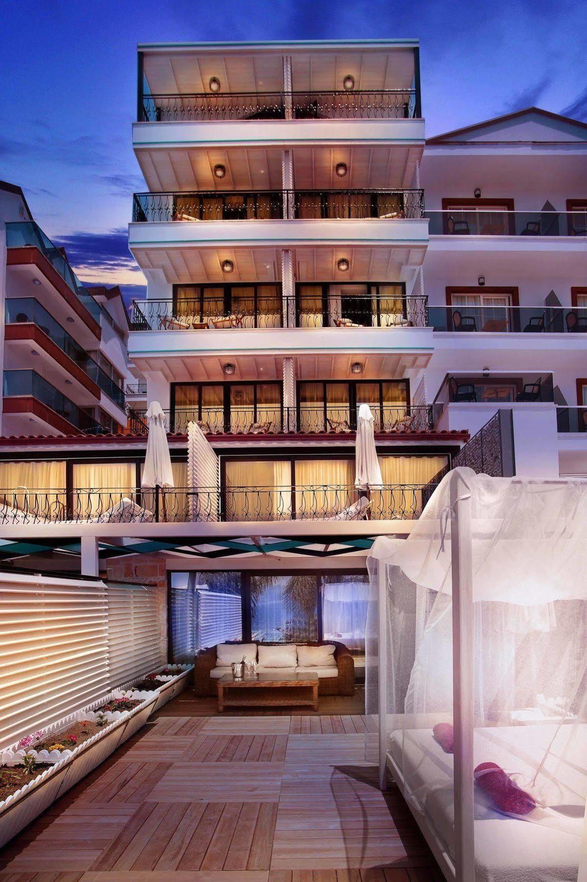 Nur Beach Hotel Kaș Exterior foto