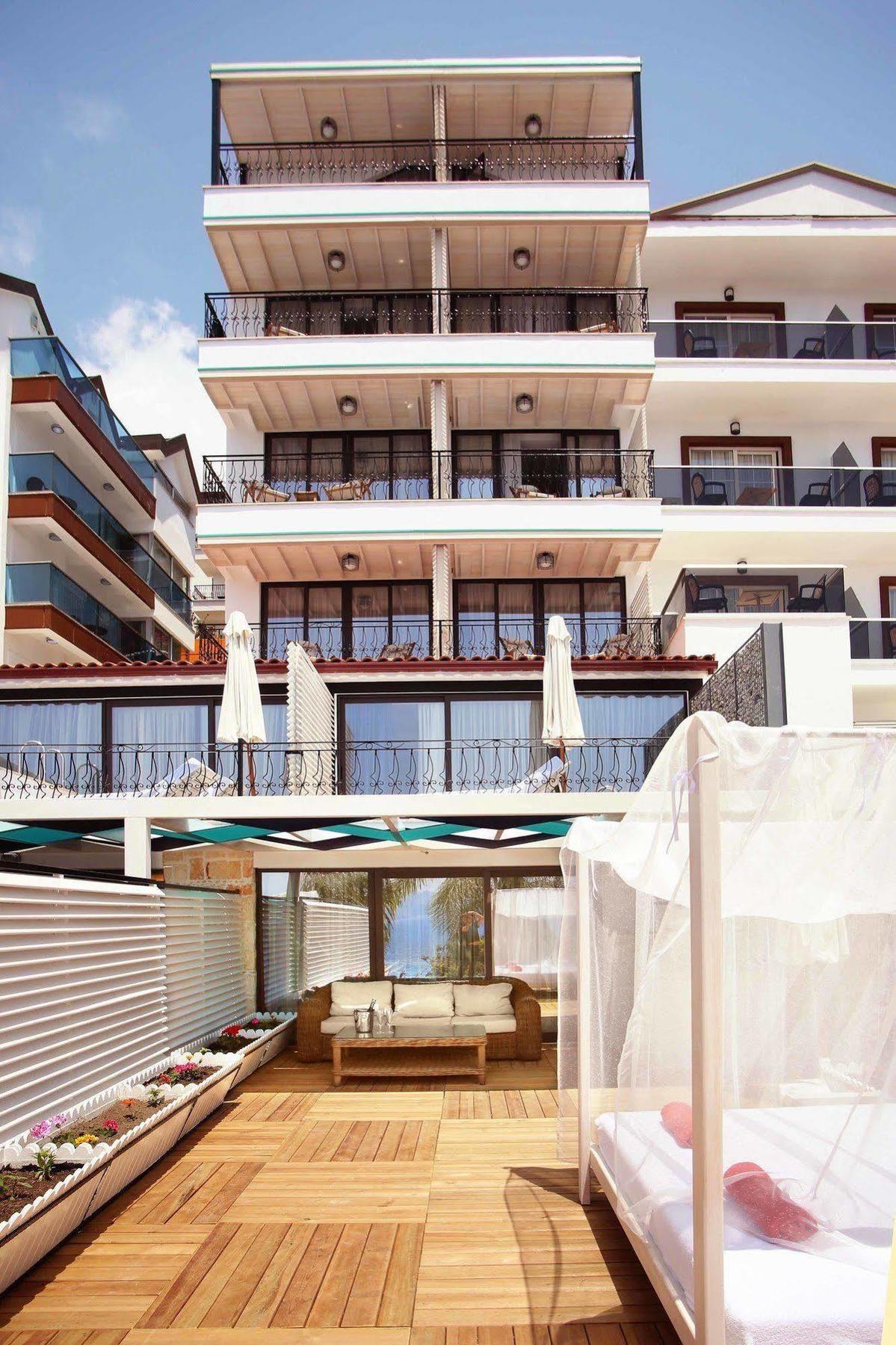 Nur Beach Hotel Kaș Exterior foto